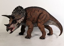 Baby Definitive Triceratops Life Size Resin Statue Dinosaur Theme Prop Display
