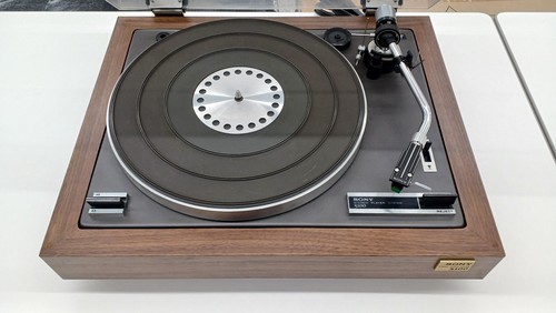 Sony PS-5100 Record Player Belt Drive S-Shaped Tonearm 2 Speed Fully Functional