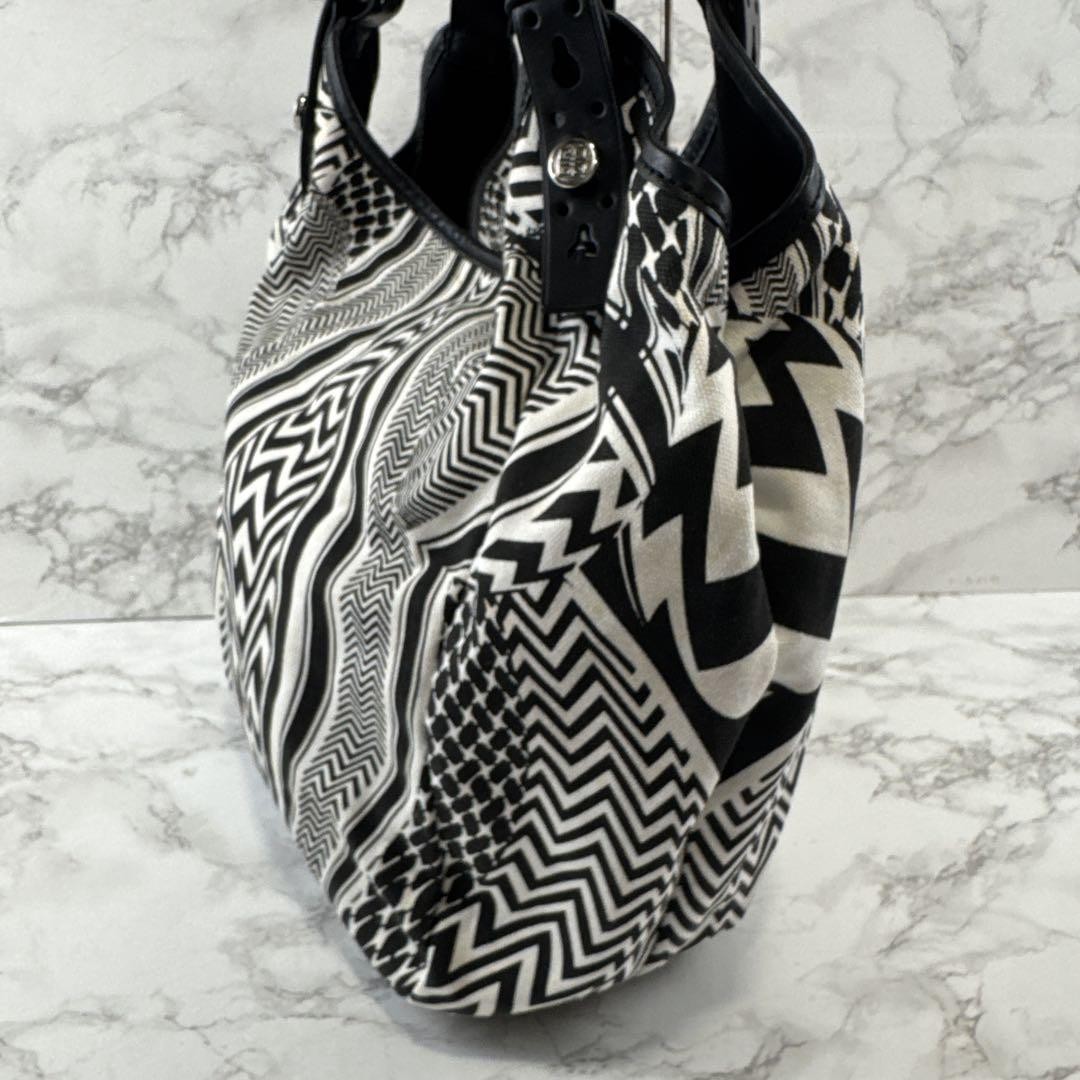 Givenchy Geometric Pattern Canvas Genuine Leather… - image 5