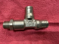 Parker Legris 36036014 Push-To-Connect Run Tee (3/8 x 1/4)