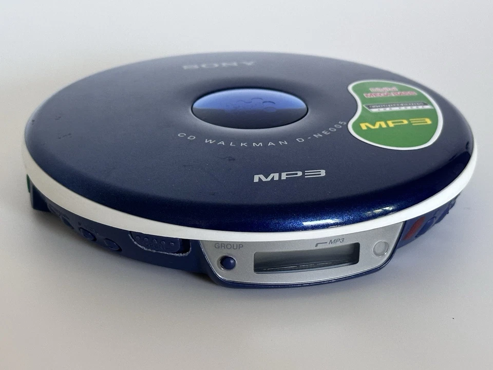 Vintage Sony D-NE005 Walkman Discman – Tragbarer CD/MP3-Player, Funktionstüchtig - Bild 2 von 4
