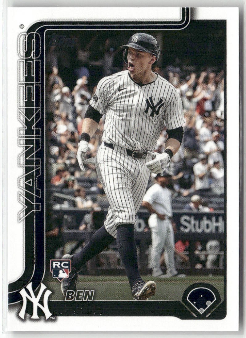 2025 Topps Series 1 - Ben Rice RC #337