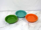Fiestaware HLC Made in USA Fiesta Cereal Soup Bowls 7" (LOT OF 3)