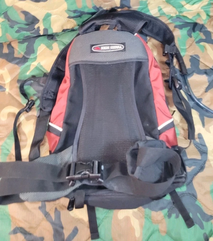 Mochila Hidratación Alta Sierra Roja Alto Flujo Aire Foto 4 de 4