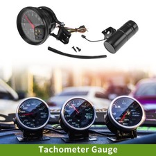 5 Tachometer Gauge Multicolor Pointer Rpm Tachometer Tach Gauge 0-11000 Rpm 12v