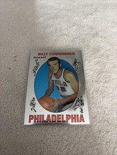 1996 Topps Stars Rookie Reprints Billy Cunningham #12 Philadelphia Sixers