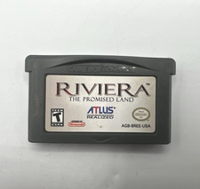Riviera The Promised Land GBA Nintendo Game Boy Advance Cartridge & Reprint Case