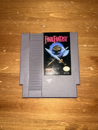 Final Fantasy (Nintendo NES, 1990) AUTHENTIC, CLEANED & TESTED Works Great