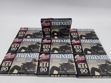 Maxell XLII-S 90 - Lot Of 10 Type II Blank Audio Cassette Tapes Japan NEW Sealed