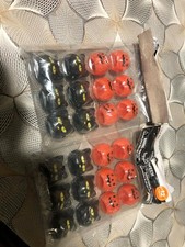 2 Packs Halloween Pumpkin Squishy Toys - 12PCS Black orange