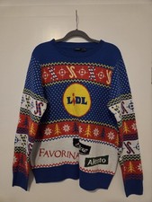 LIDL Christmas Jumper Weihnachtspullover Grö...