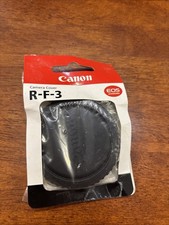 New Canon RF3 Camera Body Cover Cap EOS Accessory Japan Black 2.5 in Package