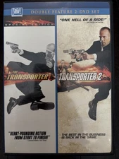 Transporter 1 and Transporter 2 Double Feature. Like New. C8