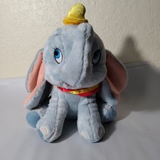 Disney Parks Dumbo Plush Soft Toy Cuddle Toy Elephant Blue 12  