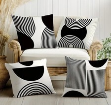 Set Of 4 Cushion Covers Pillowcase 45cm 18"×18" Mother's Day Gift Home Decor Eid