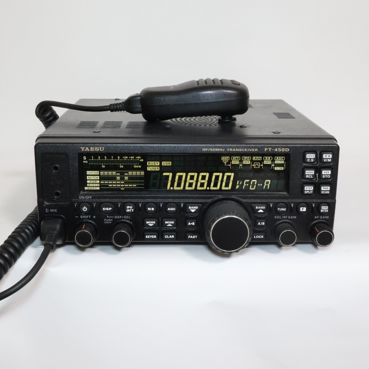 YAESU FT-450DM HF/50MHz トランシーバー Yaesu FT-450D HF/50MHz 100W Transceiver Amateur Ham Radio Tested