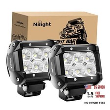 Led Pods 2Pcs 18W 1260LM Flood Off Road Lights Super 2Pcs 18W LED Flood Light