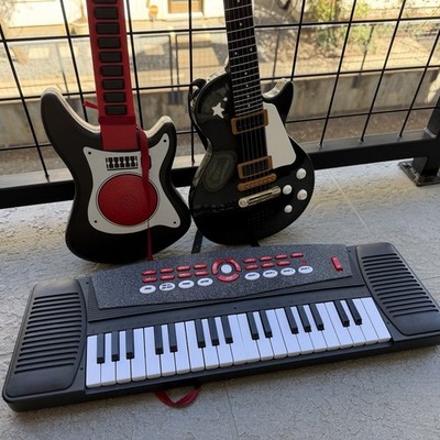 Kids Guitar & Keyboard Set   NEW   Premium Quality