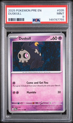 Duskull graded PSA 9 for sale on eBay