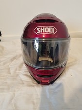 Shoei Neotec 2 Motorcycle Helmet Medium M Wine Red Flip Front
