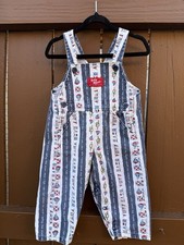 90s Vintage OshKosh Baby Nautical Sailboat Overalls 18M USA