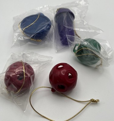 Tupperware Ornaments Set of 5 Tiny Treasures Gadgets Sealed (4) Opened (1)  New