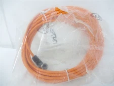 246732 New-No Box; IFM Efector EVT007 Cordset; FemaleR/A M12 F 5pos 4 Wire 5m