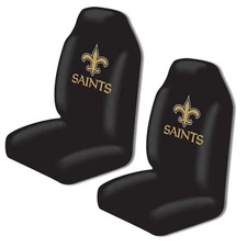 New NFL New Orleans Saints 2 Front Universal Fit Car Truck  Bucket Seat Covers
