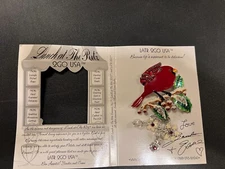 Lunch at the Ritz (LatR)  Cardinal Pin/Pendant