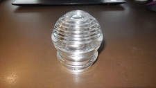 VINTAGE BOAT STERN LIGHT GLASS LENS PERKO BEE...