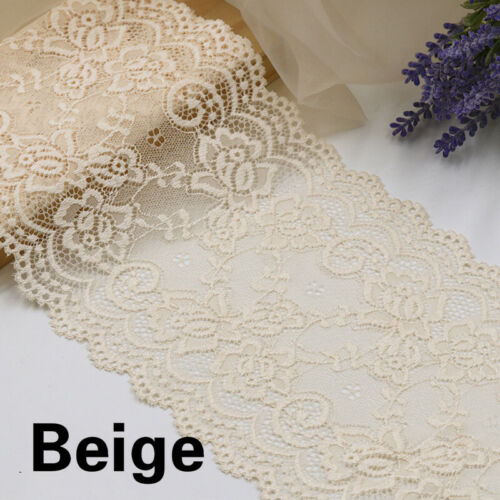 15CM Lace Trim Fabric Stretch Ribbon DIY Sewing Material for Dress Skirt Blouse - Picture 13 of 21