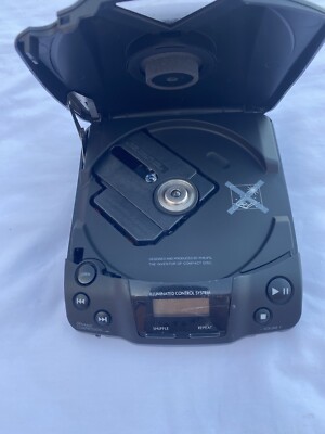 Vintage Rare Philips AZ 6815 Compact CD Player Car CD Discman  -POWERS ON-