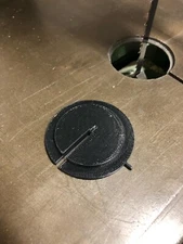 Zero Clearance Insert for Powermatic 143 Band Saw 2.25" diameter, 1/4" thick