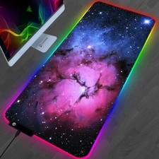 Galaxy Universe Space Milky Way Desk Mat Extra Large Mousepad Computer Mouse Pad