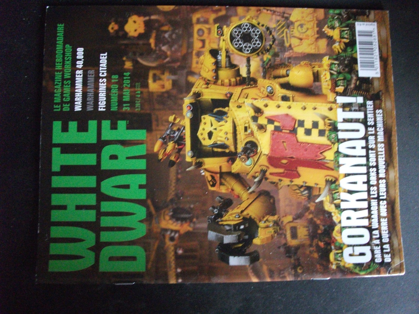 Revue White Dwarf N°18 - Gorkanaut/Morkanaut Ork - Français - Occasion Avec Défauts