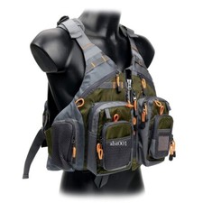 Lightweight Fishing Vest Lifejacket Portable Chest Pack with Floating Material
