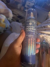 NEW Bath  Body Works Frosted Coconut Snowball Fine Fragrance Mist 8 oz