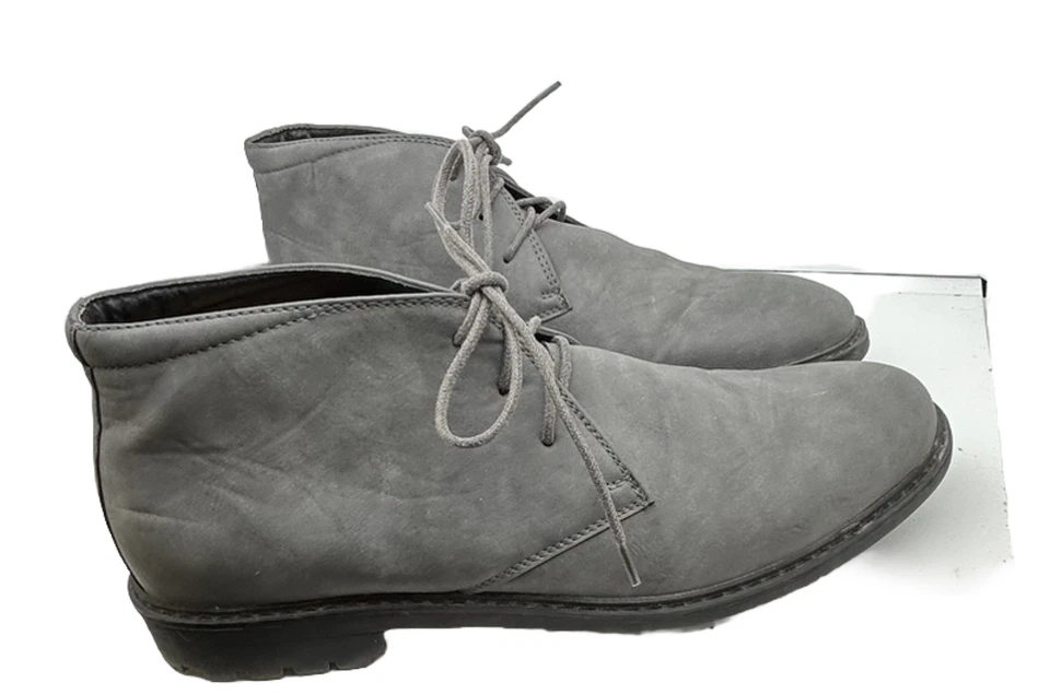 Rush Gordon Rush Chukka Boot Mens 11 1/2 Beige Suede Rowan Lace-Up Shoe Casual - Image 2 of 4