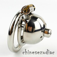 Male Chastity Super Small Cage Urethra Sounds Spiked Ring Metal Chastity Device