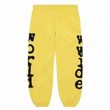 Sp5der Beluga Gold Sweatpants Men's Size Medium