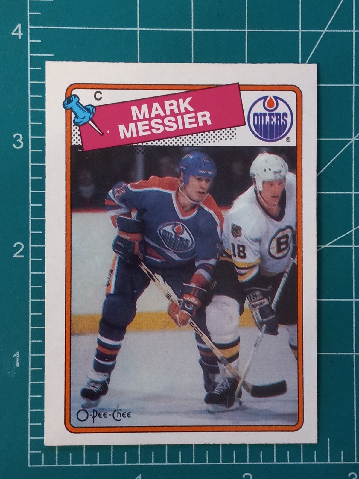 1988-89 O PEE CHEE MARK MESSIER #93 Edmonton Oilers HOF