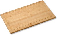 Kesper 5859113 Schneide- U. Abdeckplatte Aus Bambus Mit Saftrille / Herdabdec...