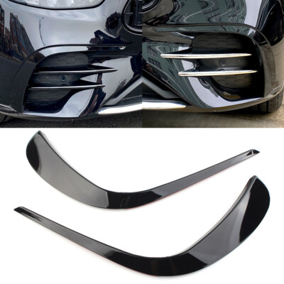Front Splitter Spoiler For Mercedes Benz E Class W213 E260 E300 E53 2021+ GZ