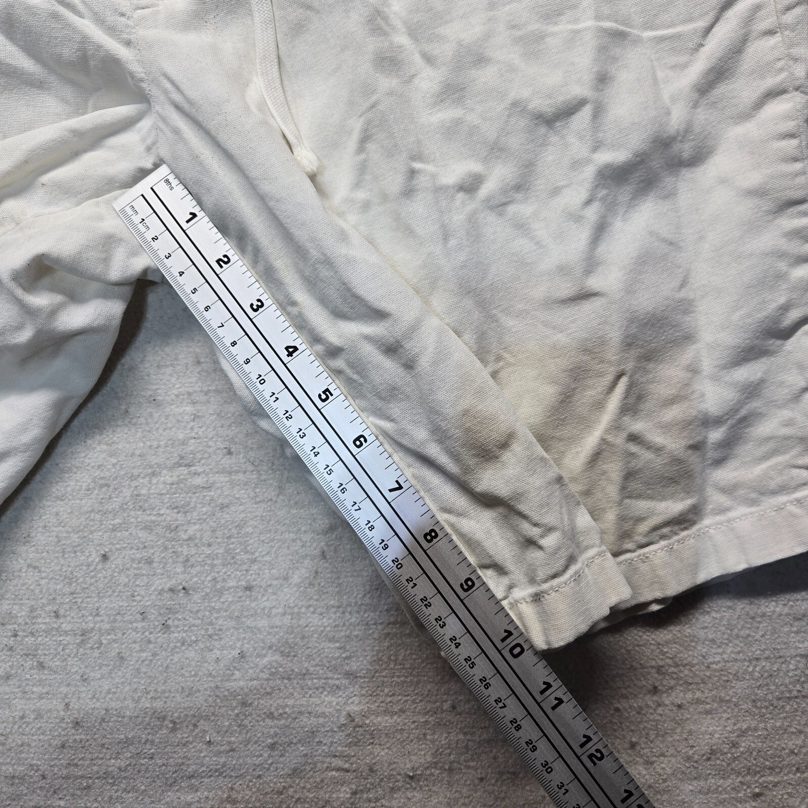 Michael Kors Shorts Solid White Flat Front Bermud… - image 7