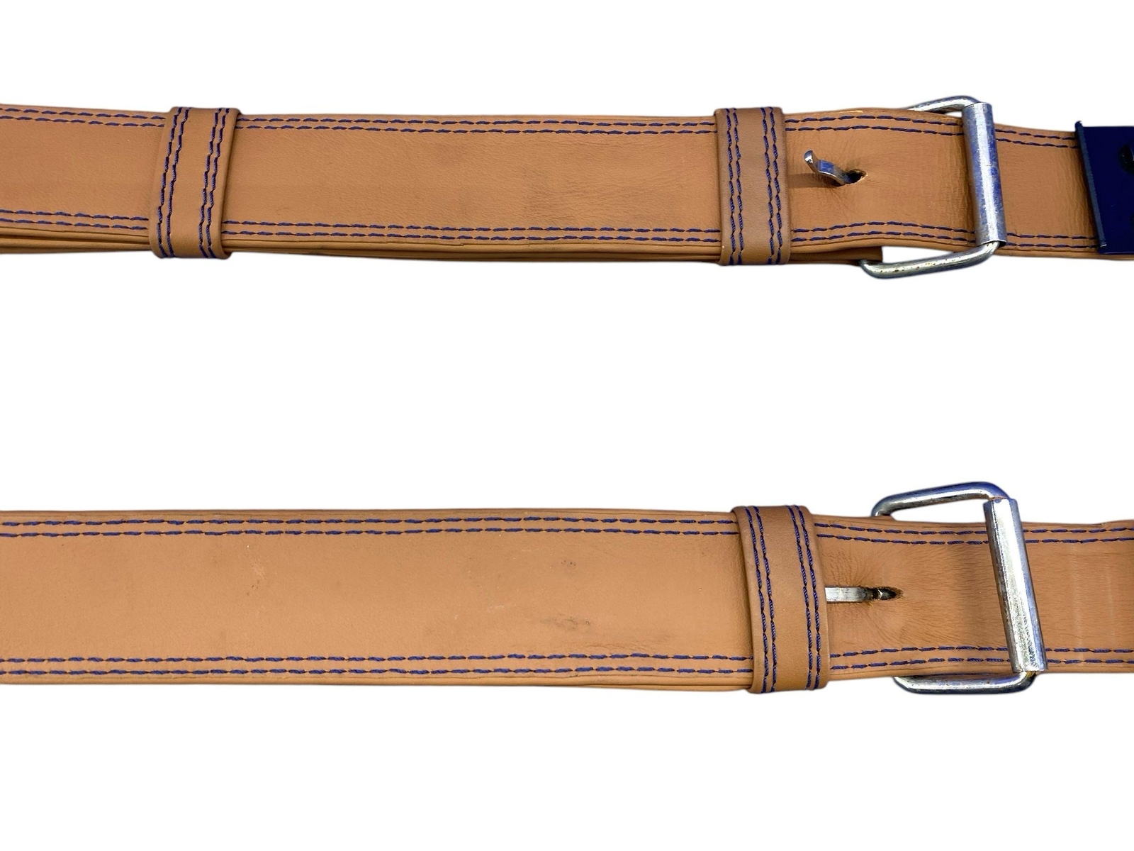 2013 FERRARI CALIFORNIA LEATHER LUGGAGE STRAP WRAP SET BROWN LEATHER OEM