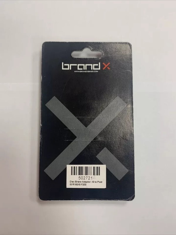 BrandX Bicycle Disc Brake Adapter IS to POST IS R180/IS F200