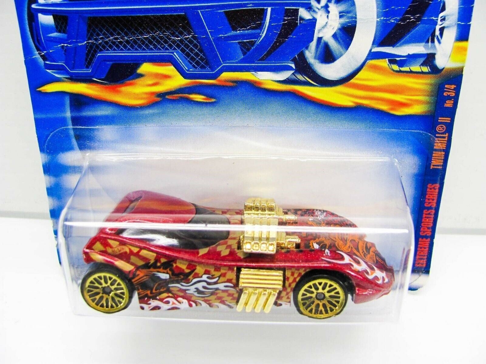 1 NEW Hot Wheels Die Cast Collectible - Twin Mill II - 2001a