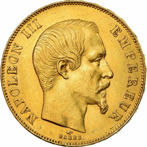 Pièces de monnaie françaises 50 francs or qualité TTB
