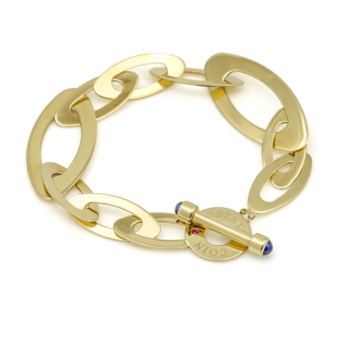 Roberto Coin Chic and Shine X-Large Oval Link Toggle