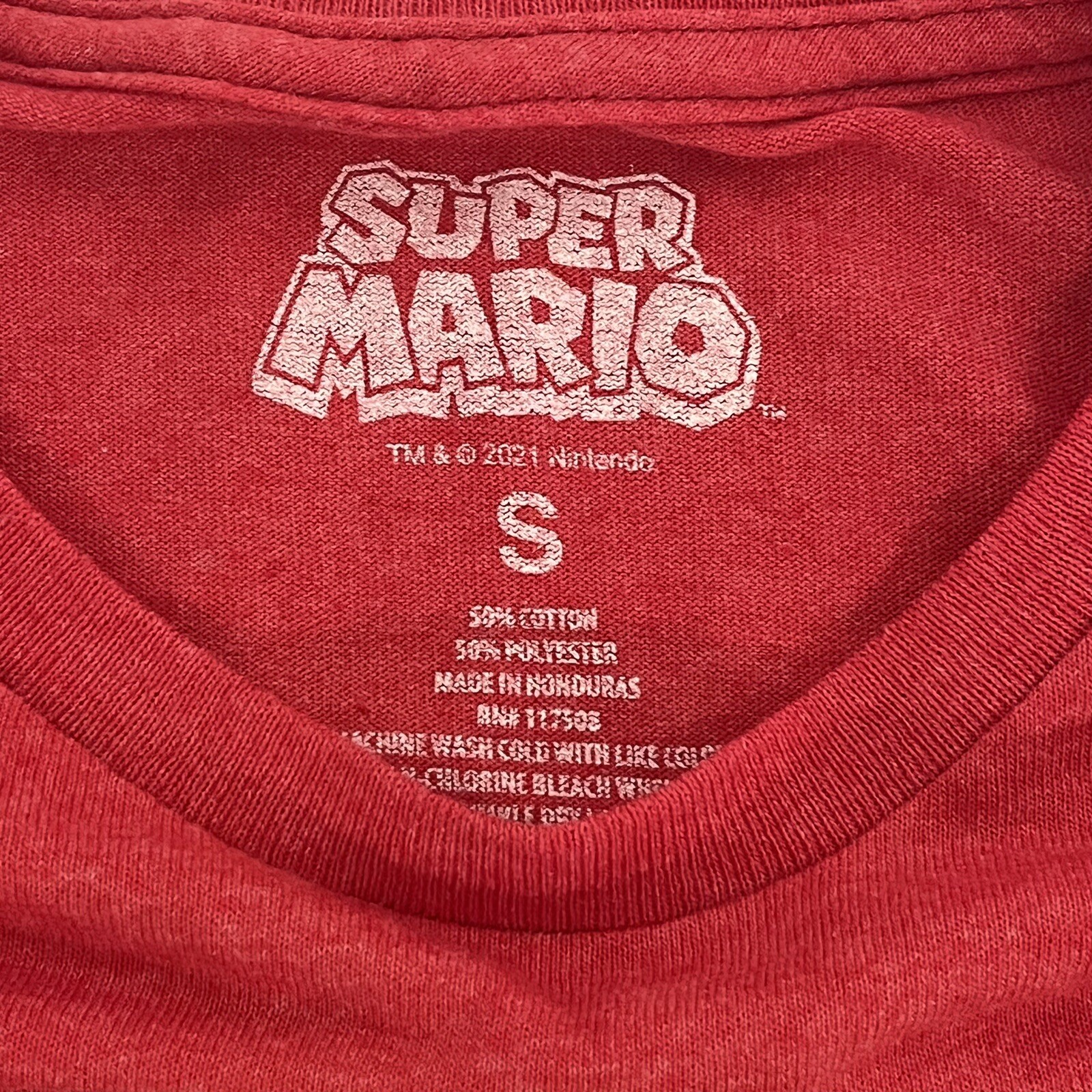 Super Mario Bros Adult Unisex Character TShirt Gem